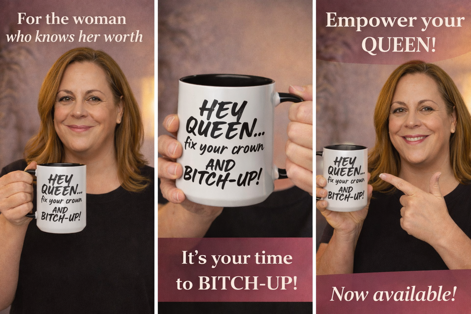 Queen Crown Coffee Mug - Grab Your Coffee