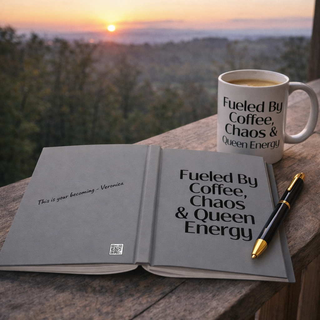 Fueled by Coffee, Chaos & Queen Energy Journal