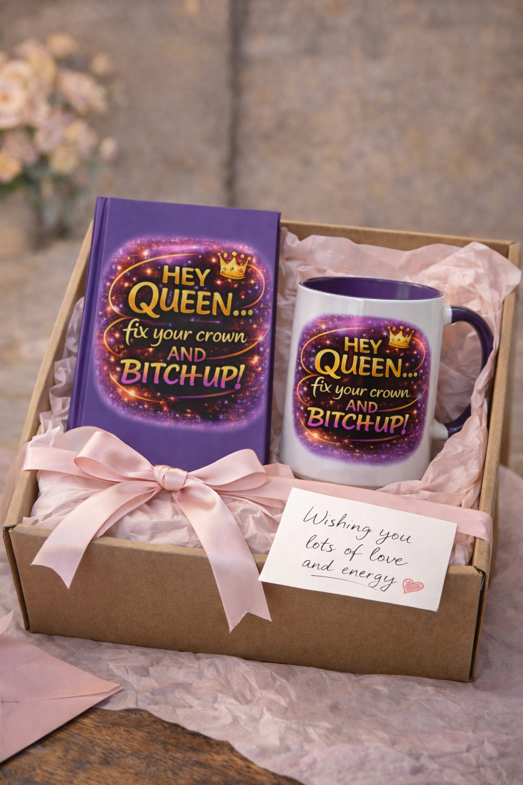 Hey Queen Fix Your Crown Journal - ChatGPT Prompt Notebook for AI Enthusiasts - {{tags}}