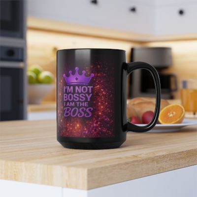 I'm Not Bossy I Am The Boss Mug - Coffee Cup for ChatGPT Users & AI Enthusiasts - Mugs {{tags}}
