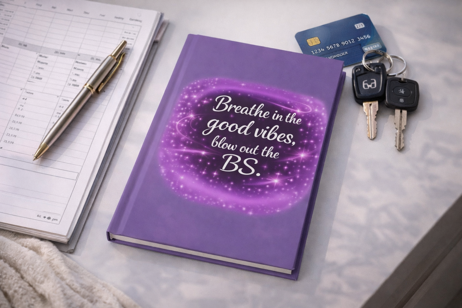 Breathe in the Good Vibes Journal - ChatGPT Prompt Notebook for AI Enthusiasts - Journals {{tags}}