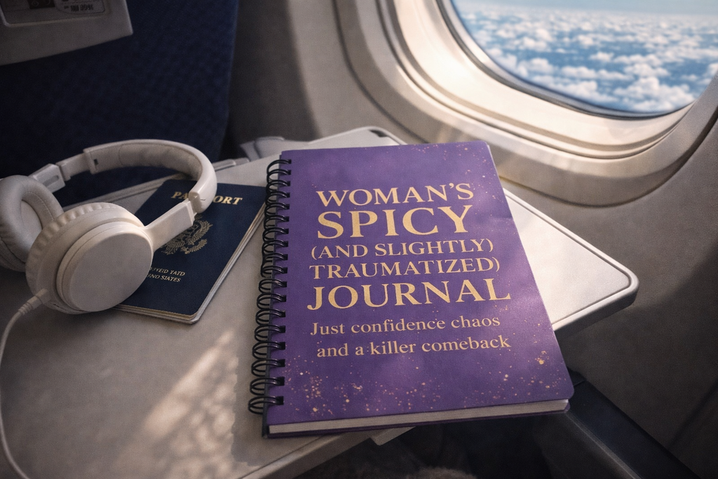 Woman's Spicy & Slightly Traumatized Journal - ChatGPT Prompt Notebook for AI Enthusiasts - Journals {{tags}}
