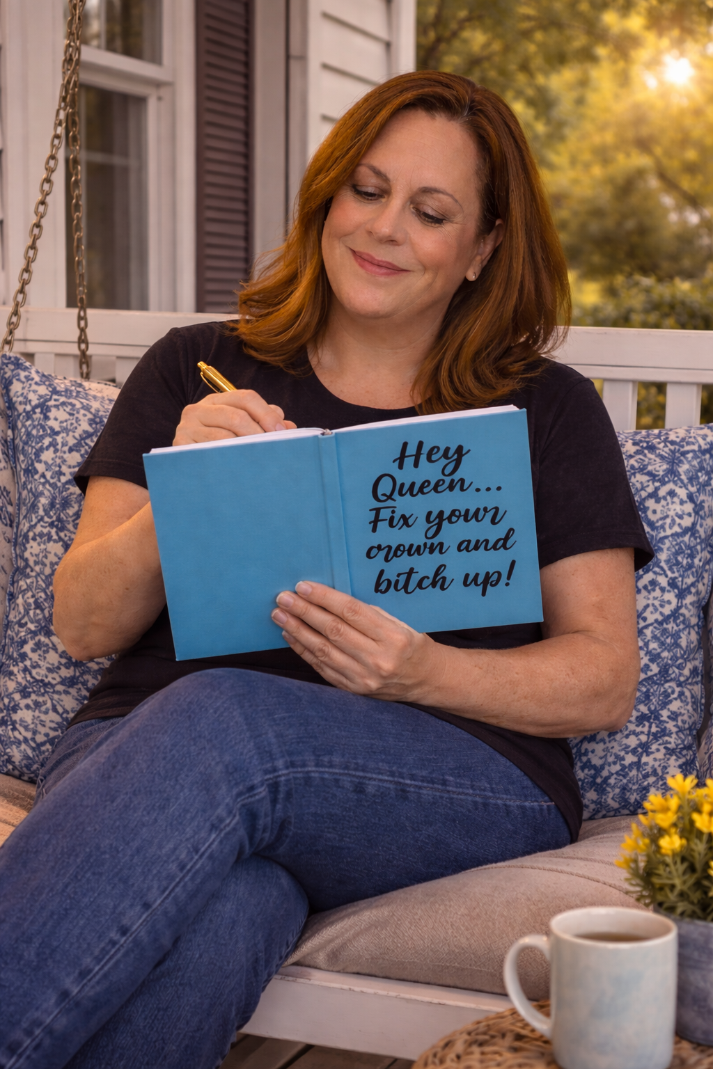 Hey Queen, Fix Your Crown and Bitch Up Journal