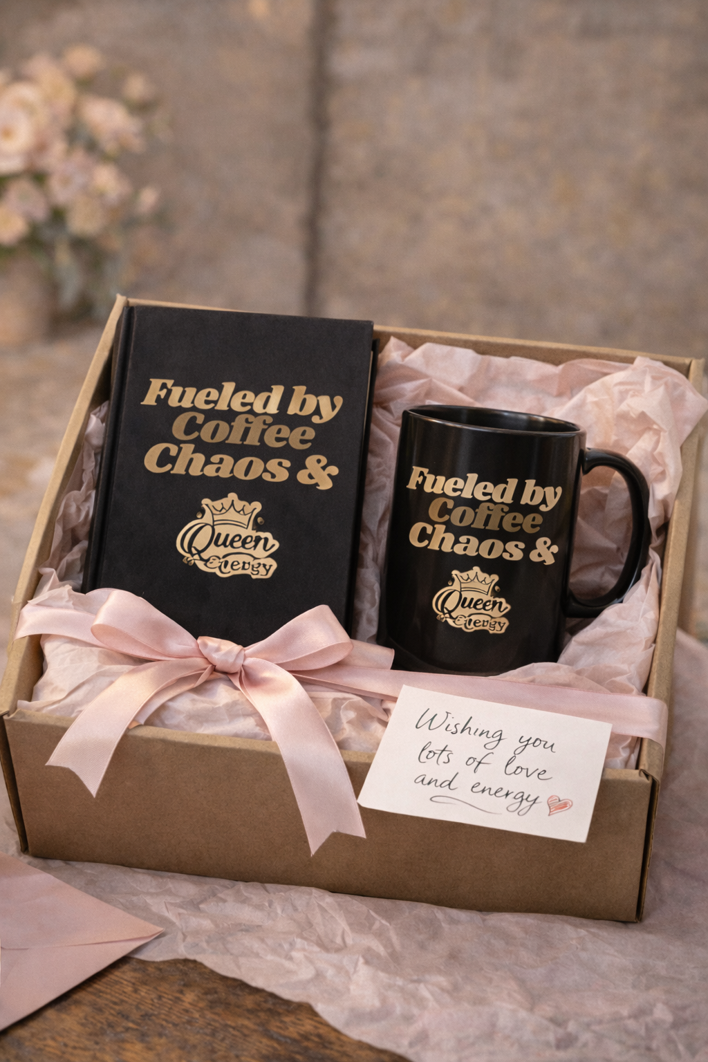 Fueled by Coffee Chaos & Queen Energy Journal - ChatGPT Prompt Notebook for AI Enthusiasts - Journals {{tags}}