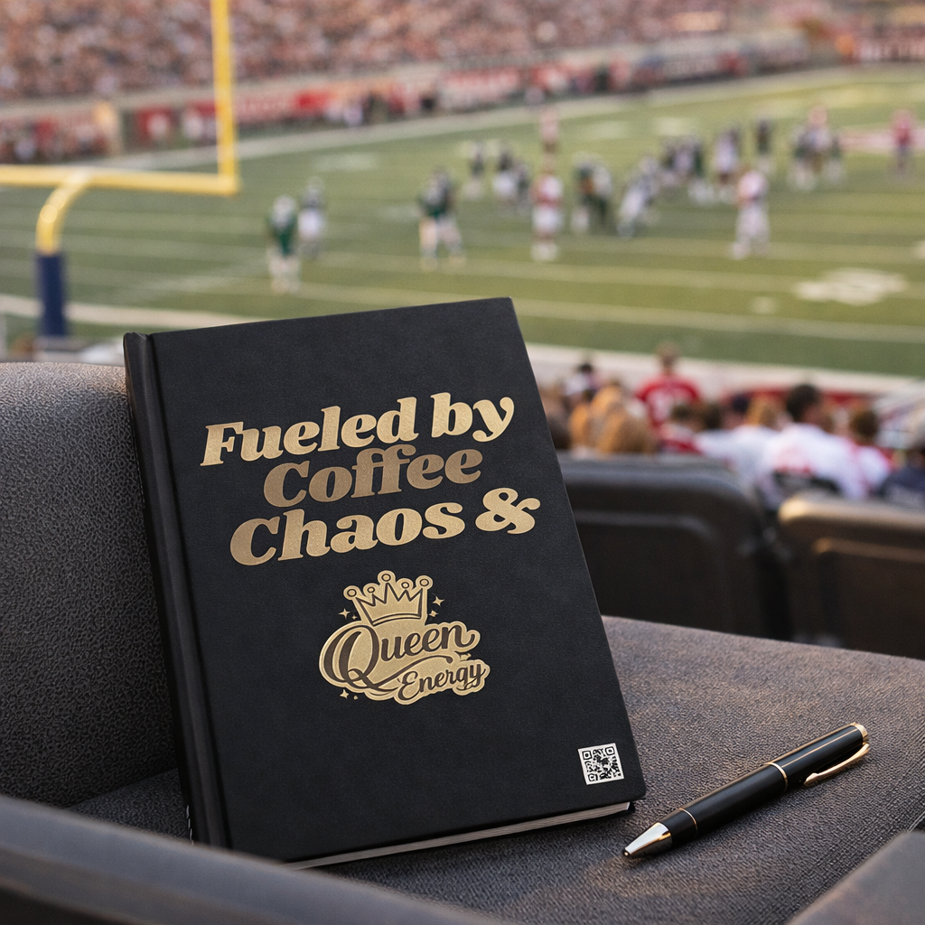 Fueled by Coffee Chaos & Queen Energy Journal - ChatGPT Prompt Notebook for AI Enthusiasts - Journals {{tags}}