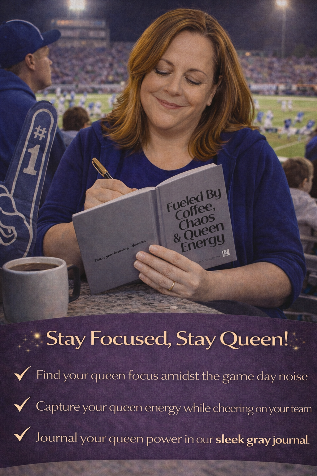 Fueled by Coffee, Chaos & Queen Energy Journal