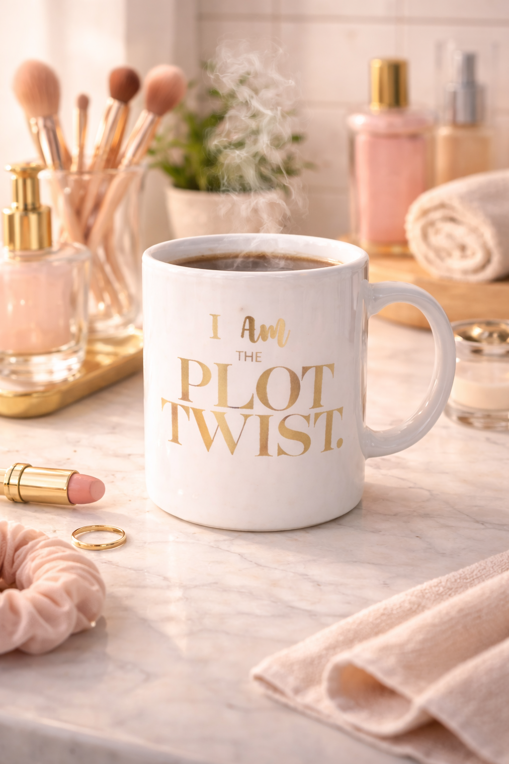 I Am The Plot Twist Mug - Coffee Cup for ChatGPT Users & AI Enthusiasts - Mugs {{tags}}