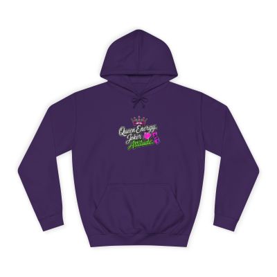 Queen Energy Joker Hoodie: Bold Graphic Sweatshirt