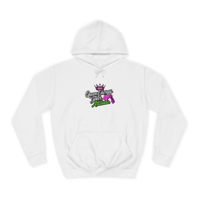 Queen Energy Joker Hoodie: Bold Graphic Sweatshirt