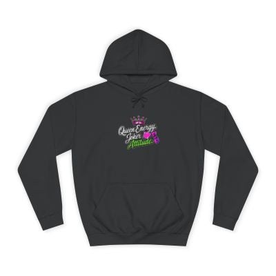 Queen Energy Joker Hoodie: Bold Graphic Sweatshirt