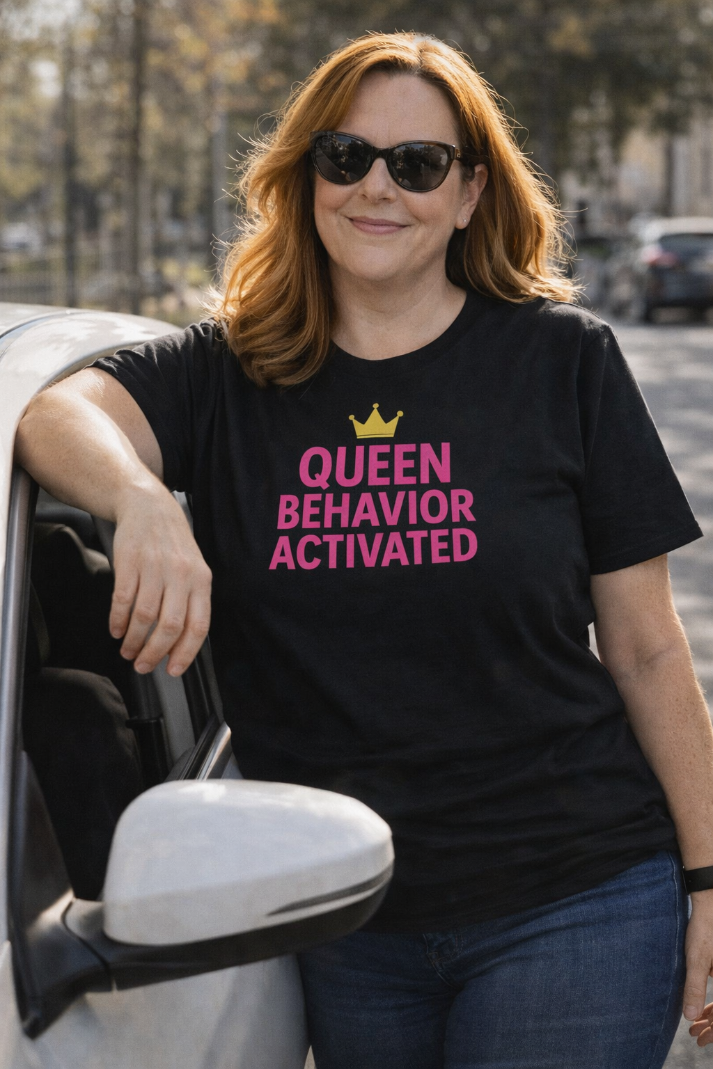 Queen Behavior Activated T-Shirt - Empowerment Tee for ChatGPT Users & AI Enthusiasts - T-Shirts {{tags}}