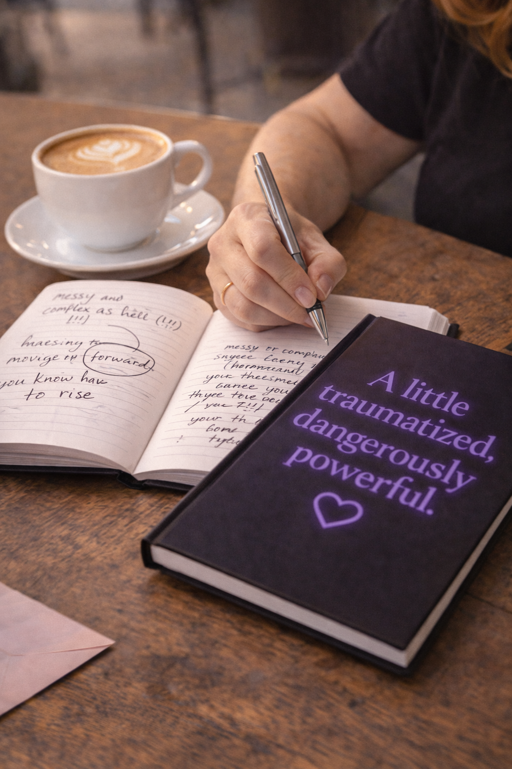 A Little Traumatized Dangerously Powerful Journal - ChatGPT Prompt Notebook for AI Enthusiasts - Journals {{tags}}